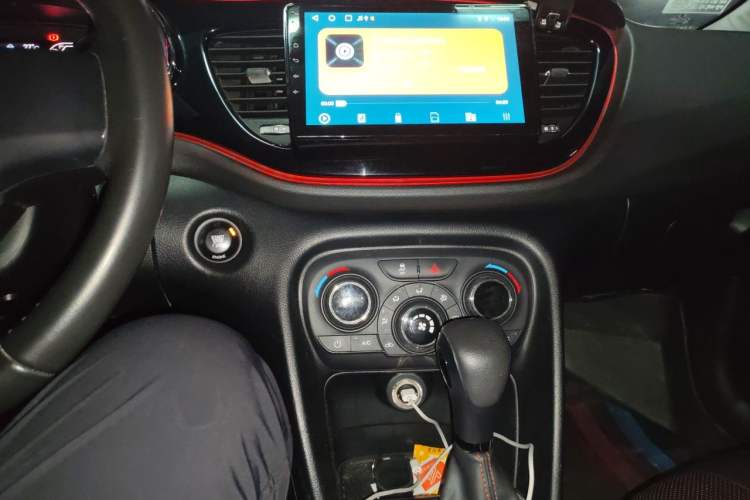 Used Fiat Ottimo 2014 1.4T Automatic Sport Edition Audio And AC Panel