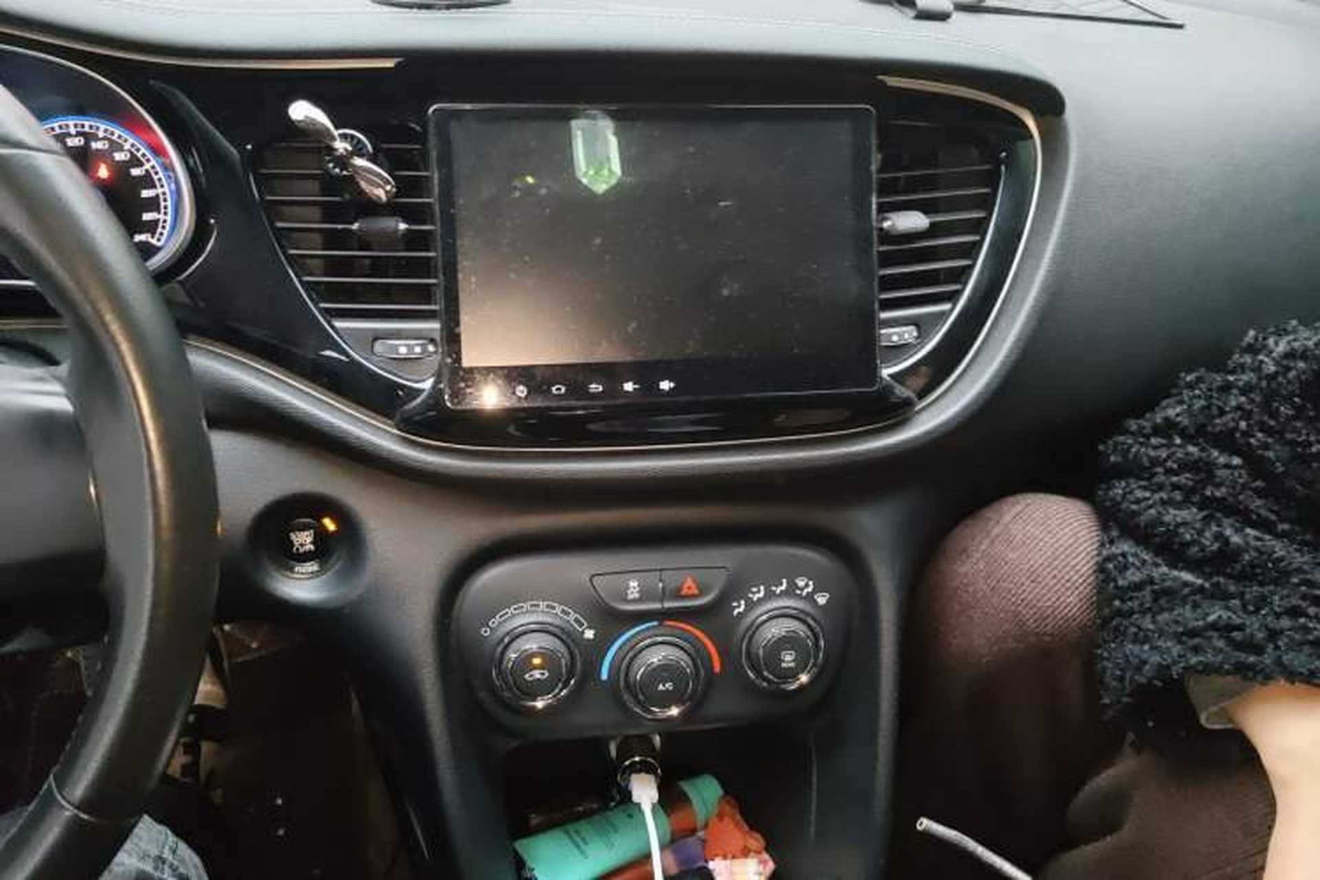 Used Fiat Ottimo 2014 1.4T Automatic Comfort Edition Audio And AC Panel
