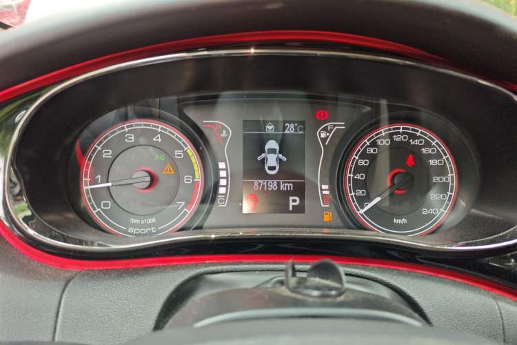 Used Fiat Ottimo 2014 1.4T Automatic Sport Edition Instrument Cluster