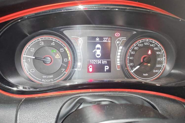 Used Fiat Ottimo 2014 1.4T Automatic Sport Edition Instrument Cluster