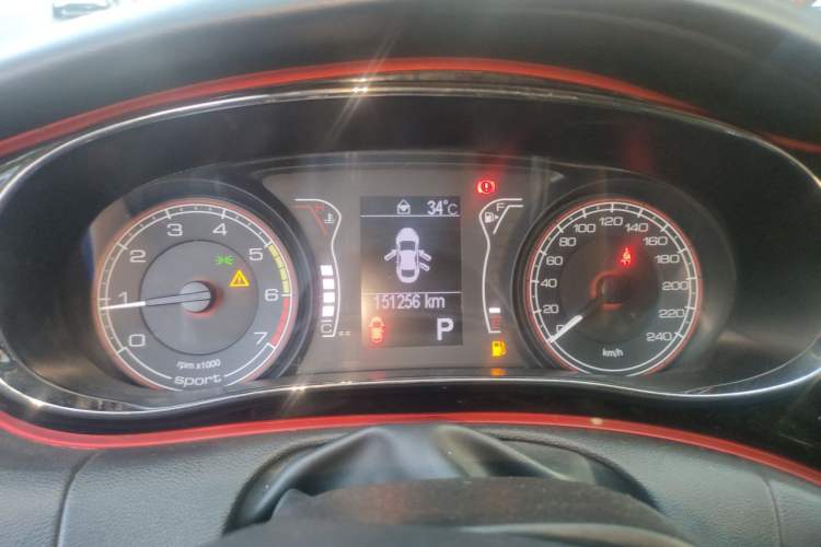 Used Fiat Ottimo 2014 1.4T Automatic Sport Edition Instrument Cluster