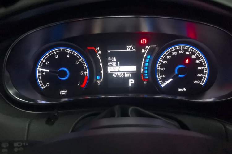 Used Fiat Ottimo 2014 1.4T Automatic Comfort Edition Instrument Cluster