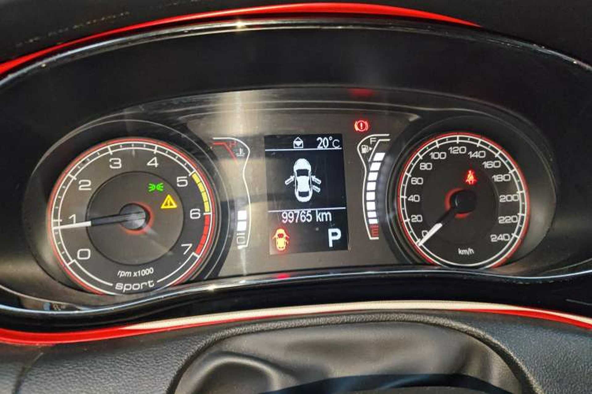Used Fiat Ottimo 2014 1.4T Automatic Sport Edition Instrument Cluster