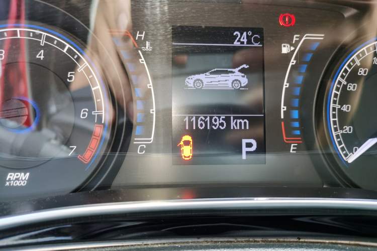 Used Fiat Ottimo 2014 1.4T Automatic Comfort Edition Odometer Close Up