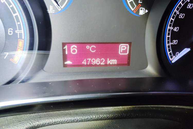 Used Fiat Ottimo 2014 1.4T Automatic Fashion Edition Odometer Close Up