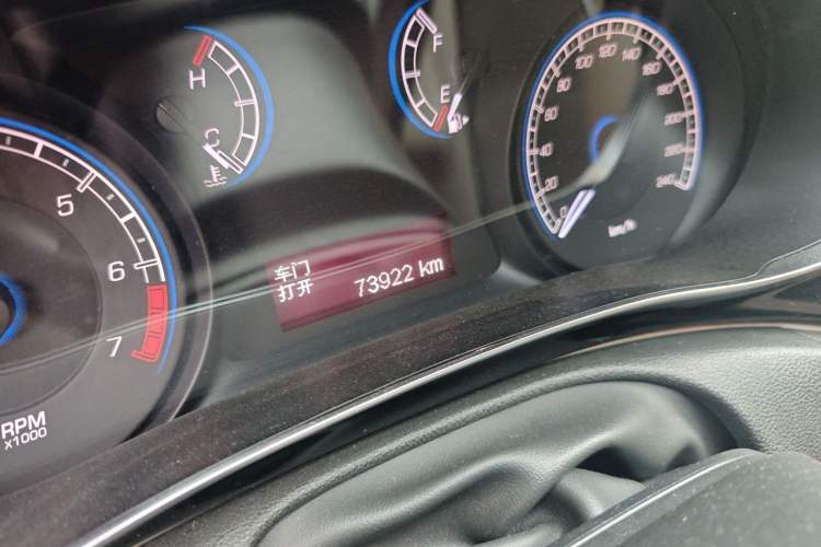 Used Fiat Ottimo 2014 1.4T Automatic Fashion Edition Odometer Close Up