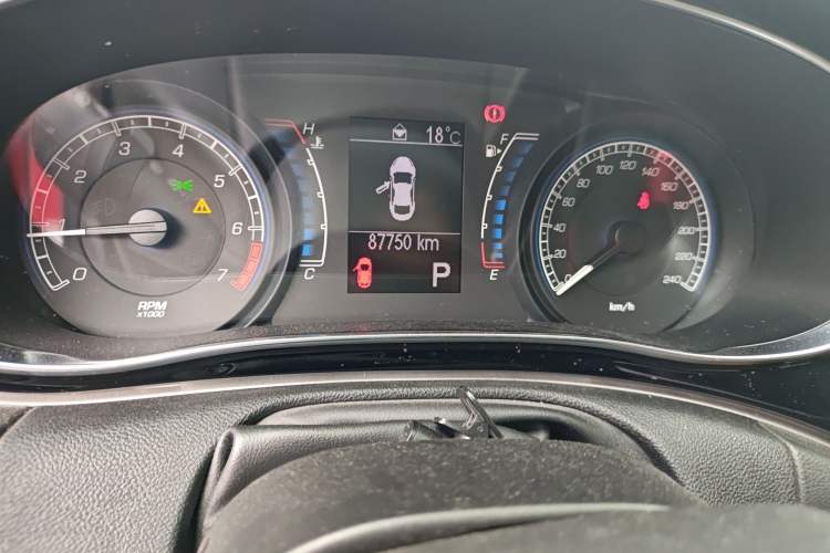 Used Fiat Ottimo 2014 1.4T Automatic Comfort Edition Odometer Close Up