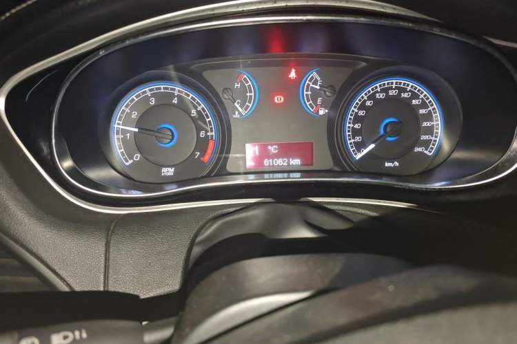 Used Fiat Ottimo 2014 1.4T Manual Fashion Edition Odometer Close Up
