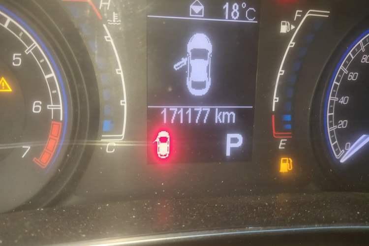 Used Fiat Ottimo 2014 1.4T Automatic Comfort Edition Odometer Close Up
