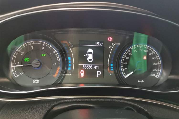 Used Fiat Ottimo 2014 1.4T Automatic Comfort Edition Odometer Close Up