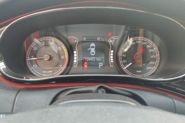 Used Fiat Ottimo 2014 1.4T Automatic Luxury Sport Edition Odometer Close Up