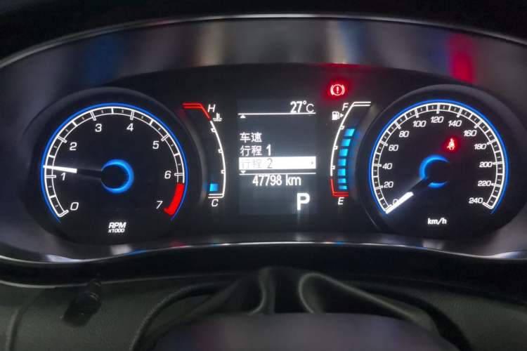 Used Fiat Ottimo 2014 1.4T Automatic Comfort Edition Odometer Close Up