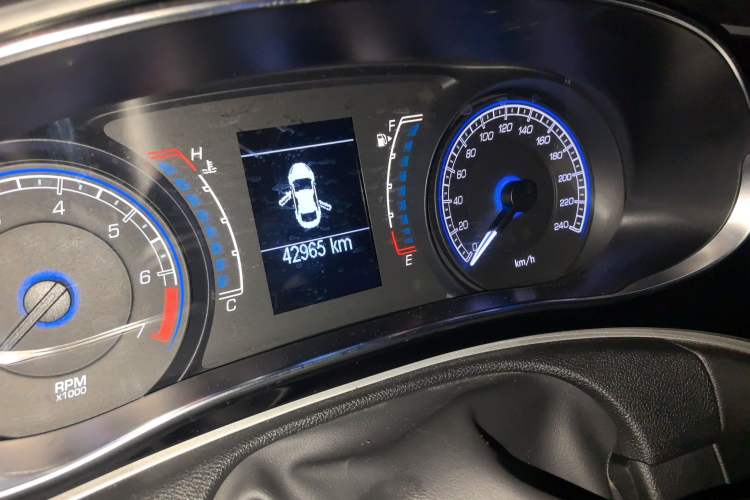 Used Fiat Ottimo 2014 1.4T Automatic Comfort Edition Odometer Close Up