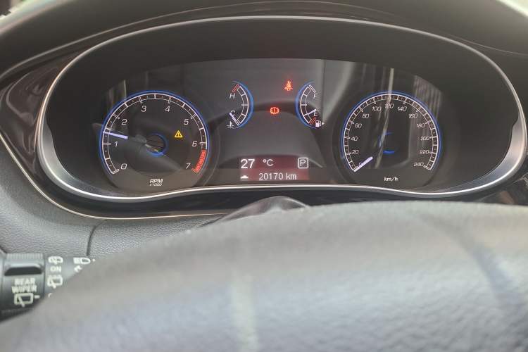 Used Fiat Ottimo 2014 1.4T Automatic Fashion Edition Odometer Close Up
