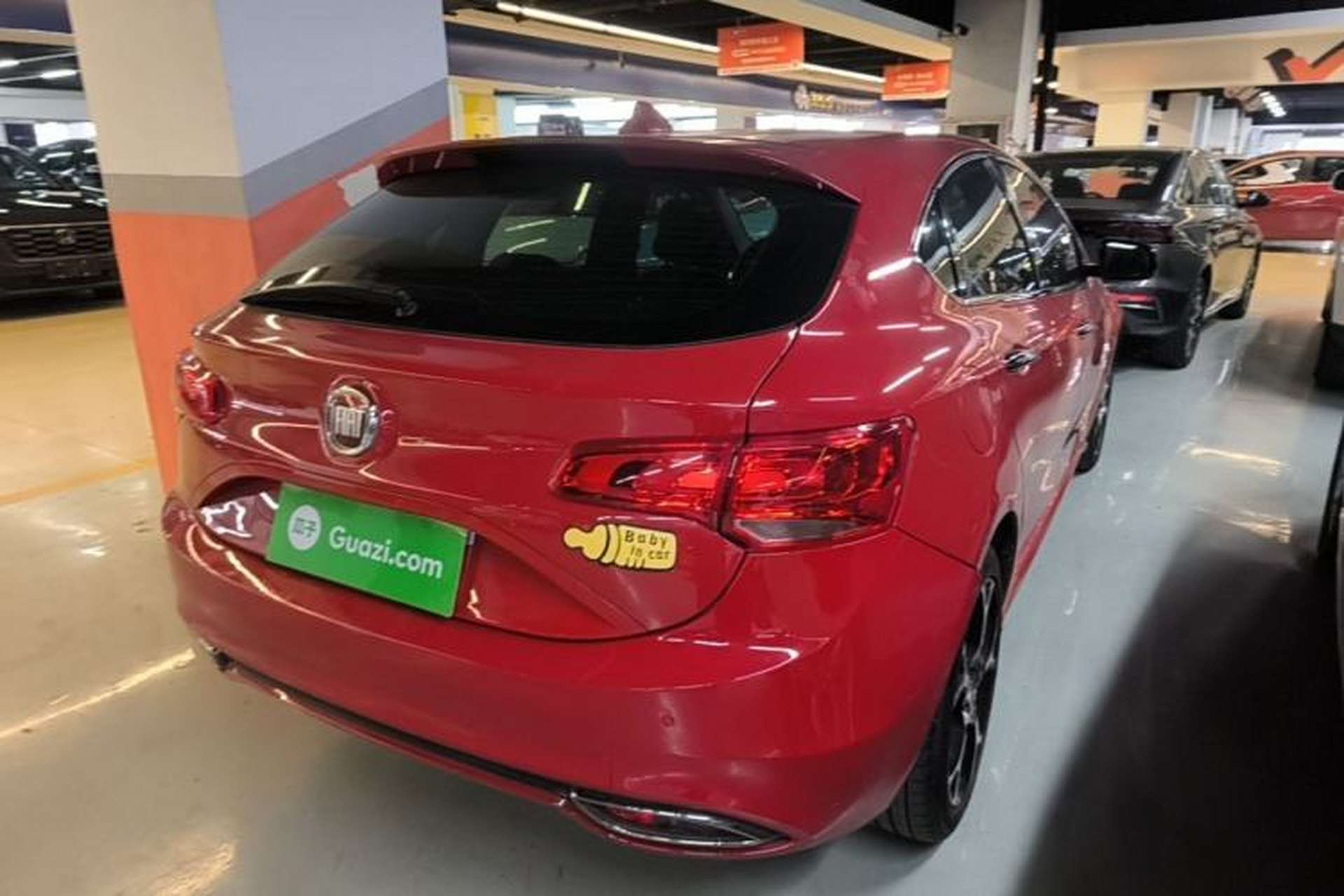 Used Fiat Ottimo 2014 1.4T Automatic Sport Edition Rear Right 45 Deg