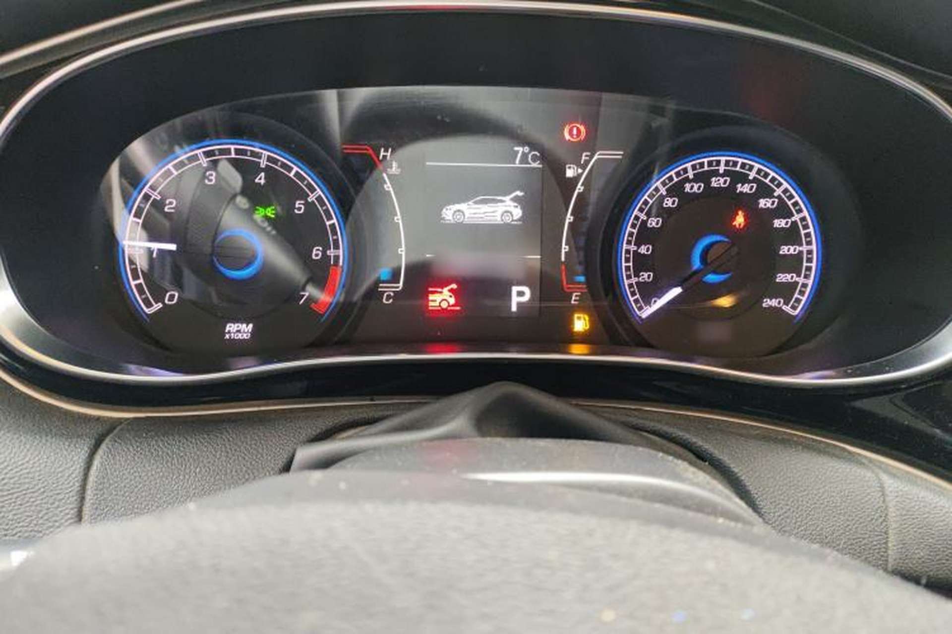 Used Fiat Ottimo 2014 1.4T Automatic Comfort Edition Instrument Cluster