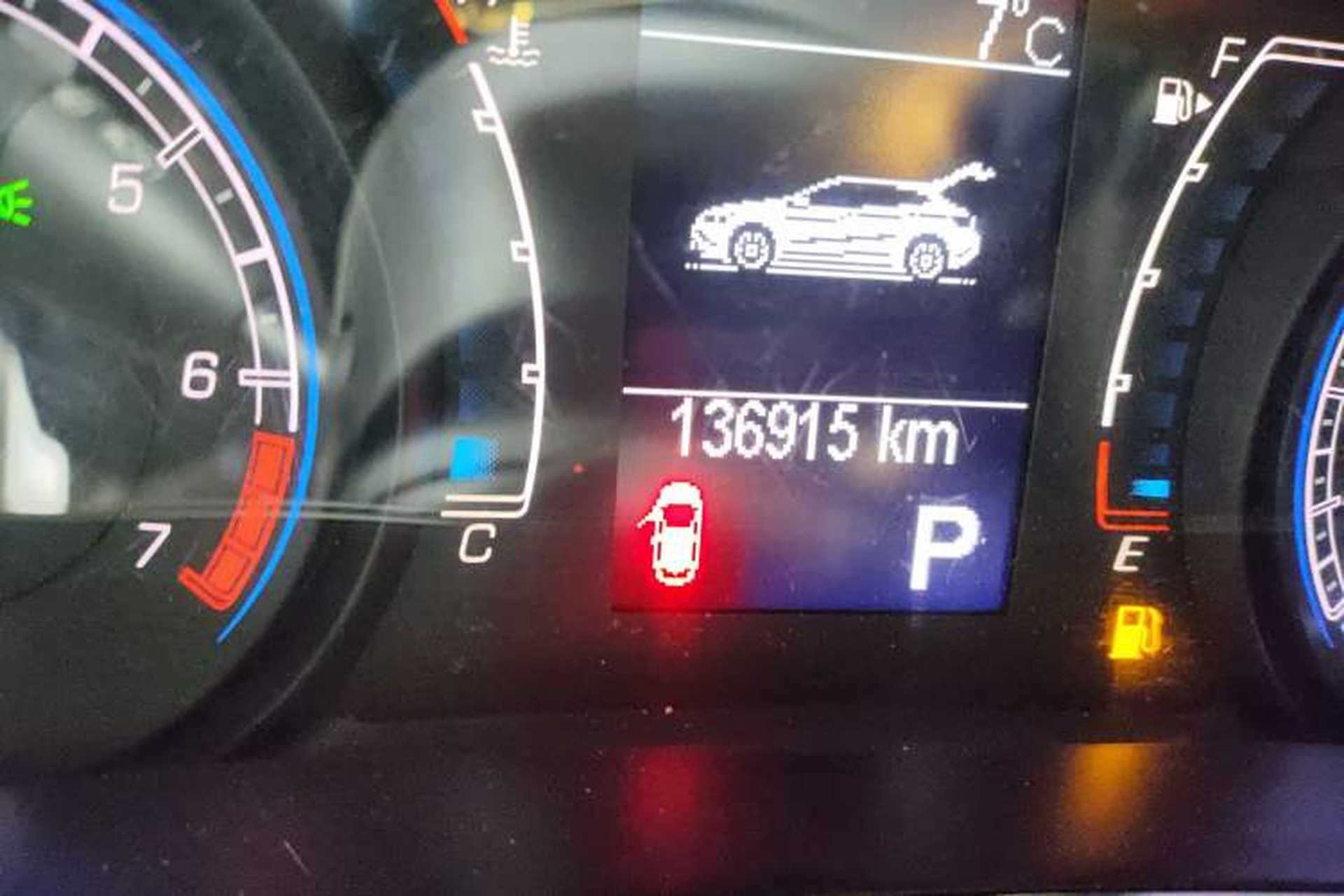 Used Fiat Ottimo 2014 1.4T Automatic Comfort Edition Odometer Close Up
