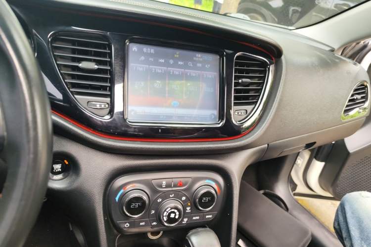 Used Fiat Ottimo 2014 1.4T Automatic Sport Edition Audio And AC Panel