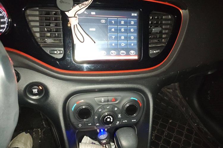 Used Fiat Ottimo 2014 1.4T Automatic Sport Edition Audio And AC Panel