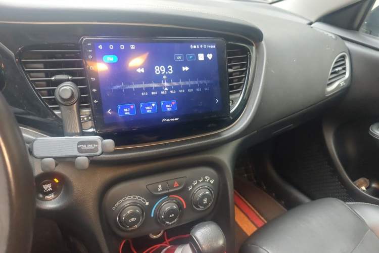 Used Fiat Ottimo 2014 1.4T Automatic Comfort Edition Audio And AC Panel