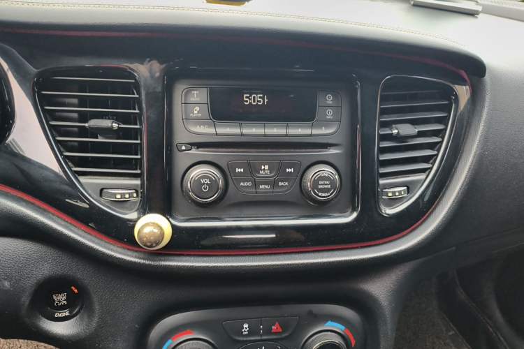 Used Fiat Ottimo 2014 1.4T Automatic Sport Edition Audio And AC Panel