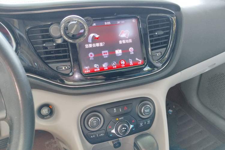 Used Fiat Ottimo 2014 1.4T Automatic Luxury Edition Audio And AC Panel