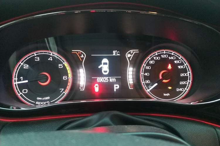 Used Fiat Ottimo 2014 1.4T Automatic Sport Edition Instrument Cluster