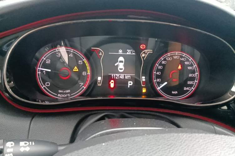 Used Fiat Ottimo 2014 1.4T Automatic Sport Edition Instrument Cluster
