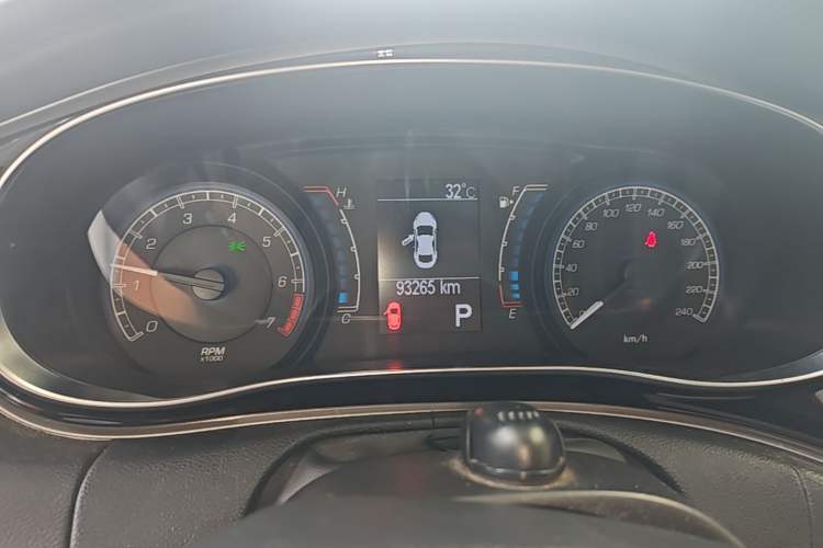 Used Fiat Ottimo 2014 1.4T Automatic Comfort Edition Instrument Cluster