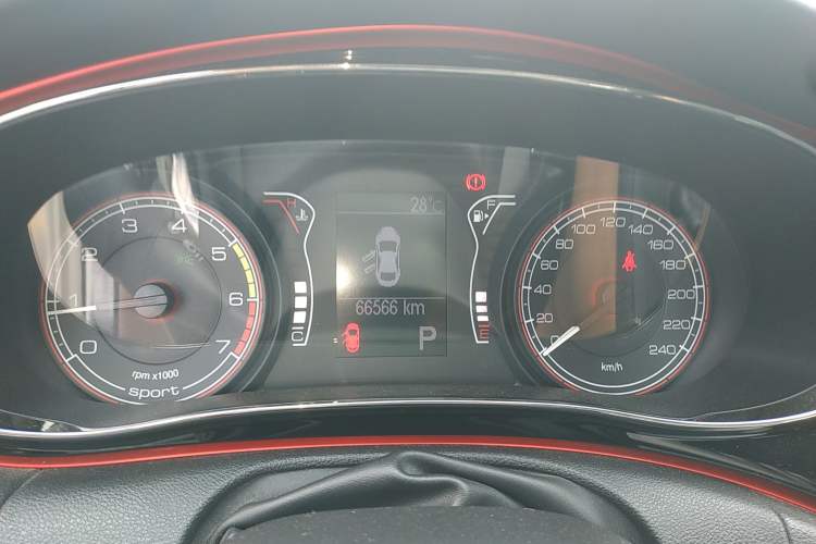 Used Fiat Ottimo 2014 1.4T Automatic Sport Edition Instrument Cluster