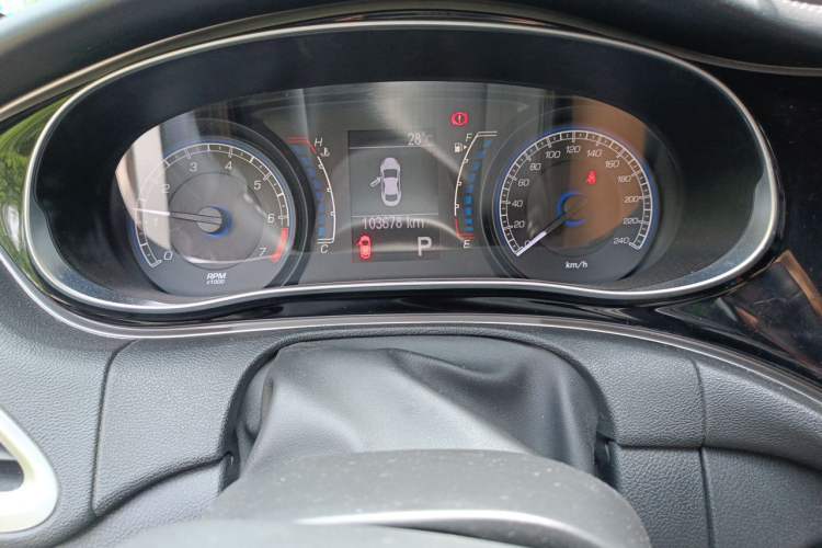 Used Fiat Ottimo 2014 1.4T Automatic Comfort Edition Instrument Cluster