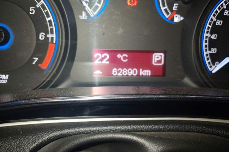 Used Fiat Ottimo 2014 1.4T Automatic Fashion Edition Odometer Close Up