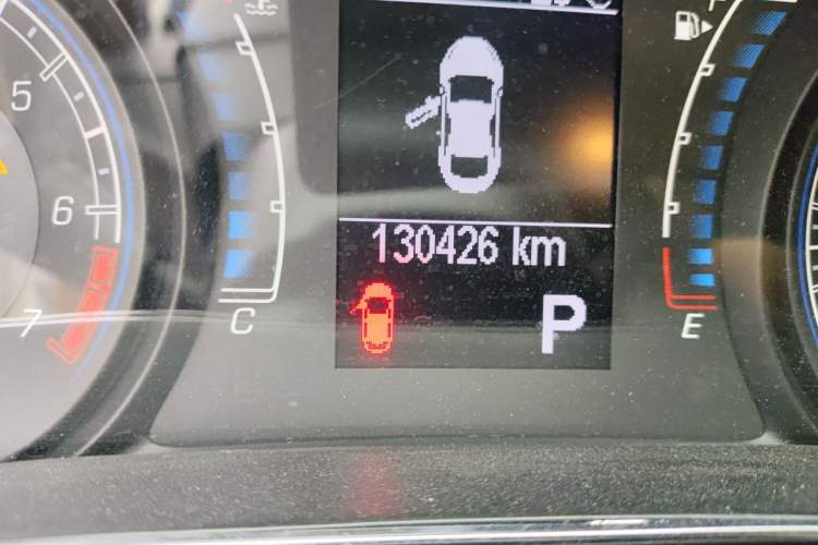 Used Fiat Ottimo 2014 1.4T Automatic Comfort Edition Odometer Close Up