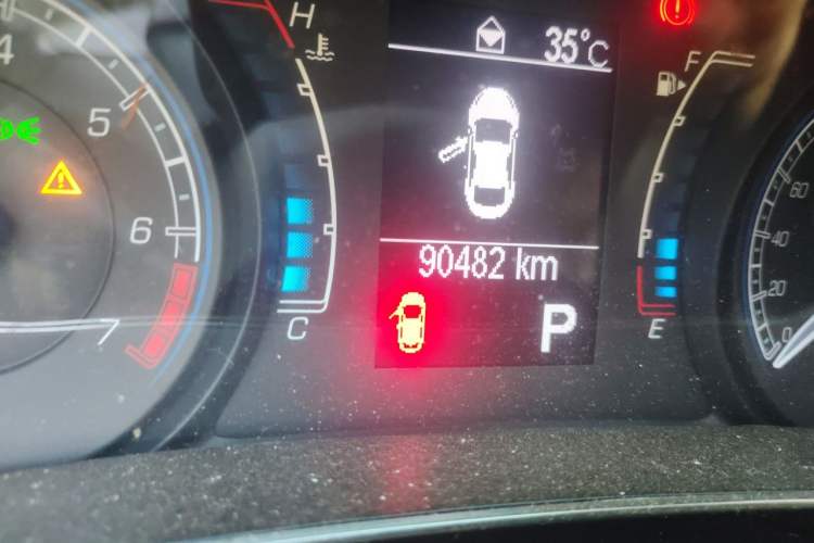 Used Fiat Ottimo 2014 1.4T Automatic Comfort Edition Odometer Close Up
