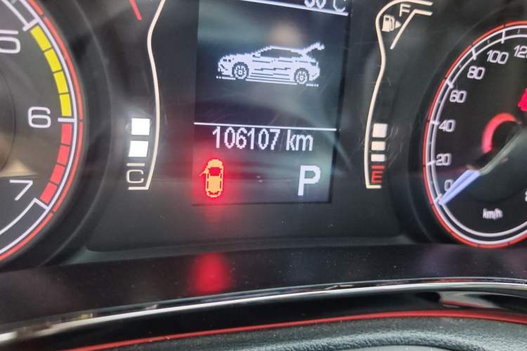 Used Fiat Ottimo 2014 1.4T Automatic Sport Edition Odometer Close Up