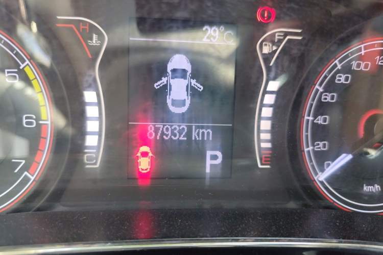 Used Fiat Ottimo 2014 1.4T Automatic Sport Edition Odometer Close Up