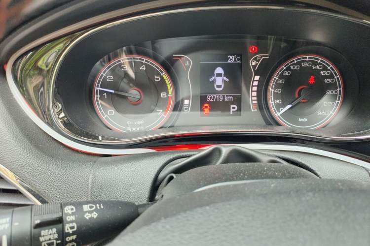 Used Fiat Ottimo 2014 1.4T Automatic Sport Edition Odometer Close Up