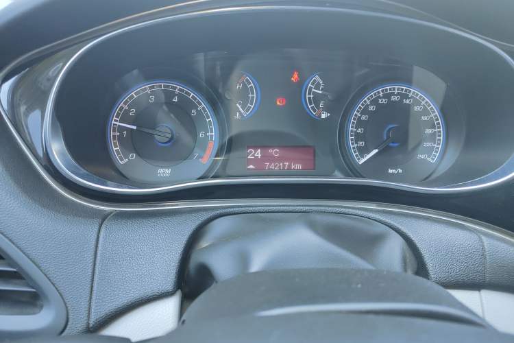 Used Fiat Ottimo 2014 1.4T Manual Fashion Edition Odometer Close Up