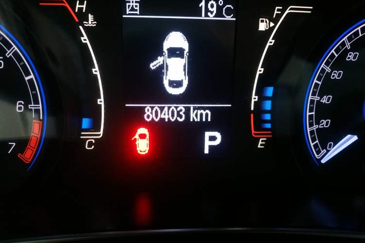 Used Fiat Ottimo 2014 1.4T Automatic Luxury Edition Odometer Close Up