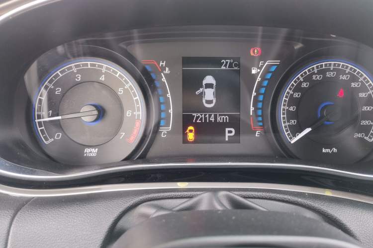 Used Fiat Ottimo 2014 1.4T Automatic Comfort Edition Odometer Close Up