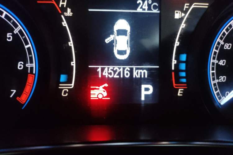 Used Fiat Ottimo 2014 1.4T Automatic Comfort Edition Odometer Close Up