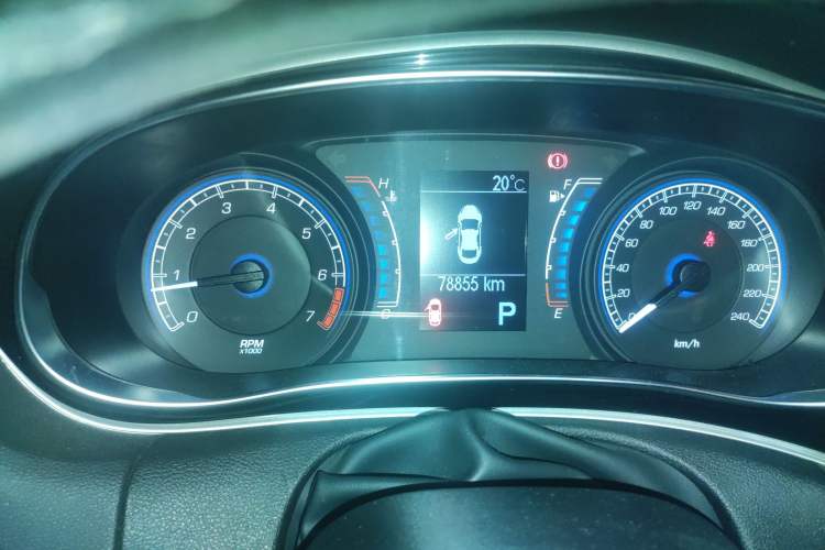 Used Fiat Ottimo 2014 1.4T Automatic Comfort Edition Odometer Close Up