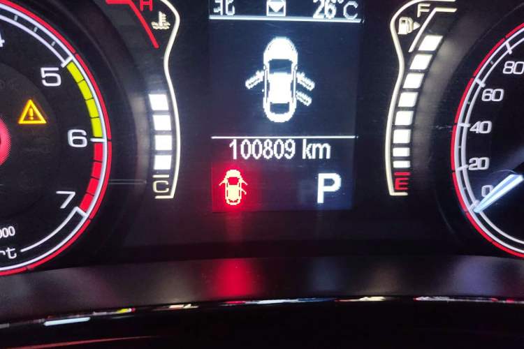 Used Fiat Ottimo 2014 1.4T Automatic Luxury Sport Edition Odometer Close Up