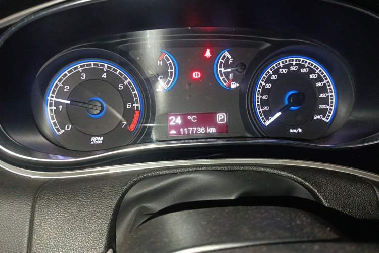 Used Fiat Ottimo 2014 1.4T Automatic Fashion Edition Odometer Close Up