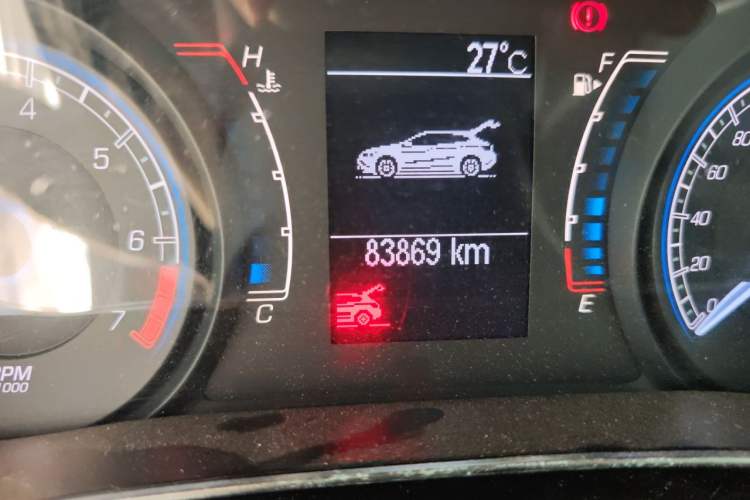 Used Fiat Ottimo 2014 1.4T Manual Comfort Edition Odometer Close Up