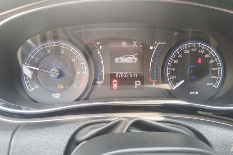 Used Fiat Ottimo 2014 1.4T Automatic Comfort Edition Odometer Close Up