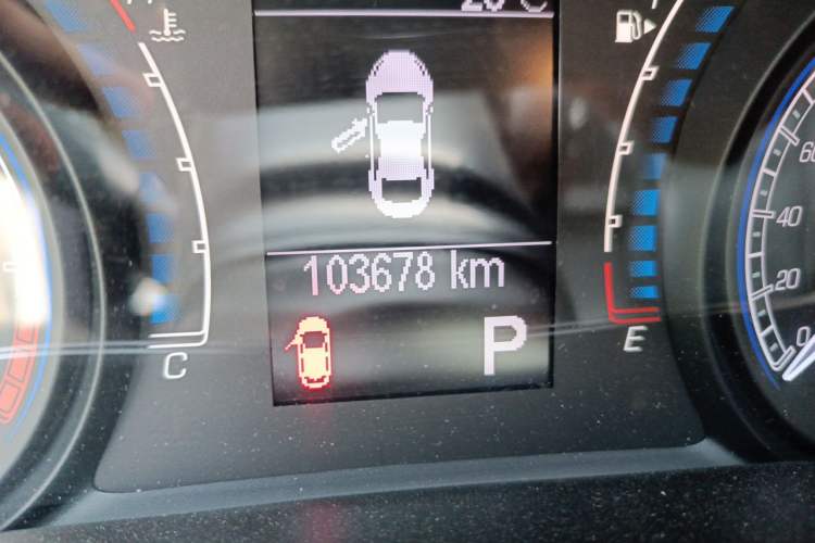 Used Fiat Ottimo 2014 1.4T Automatic Comfort Edition Odometer Close Up