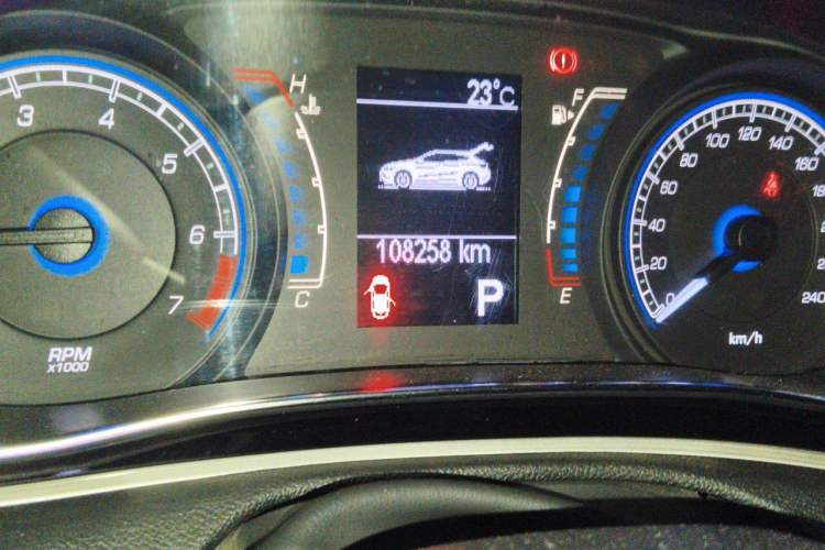 Used Fiat Ottimo 2014 1.4T Automatic Comfort Edition Odometer Close Up