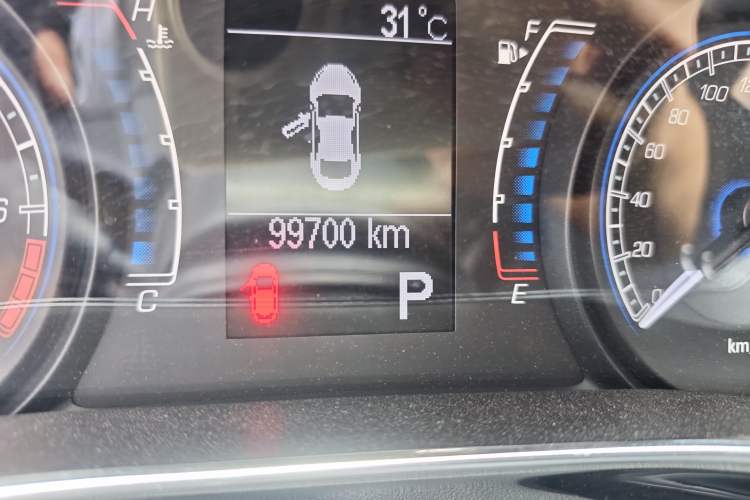 Used Fiat Ottimo 2014 1.4T Automatic Comfort Edition Odometer Close Up