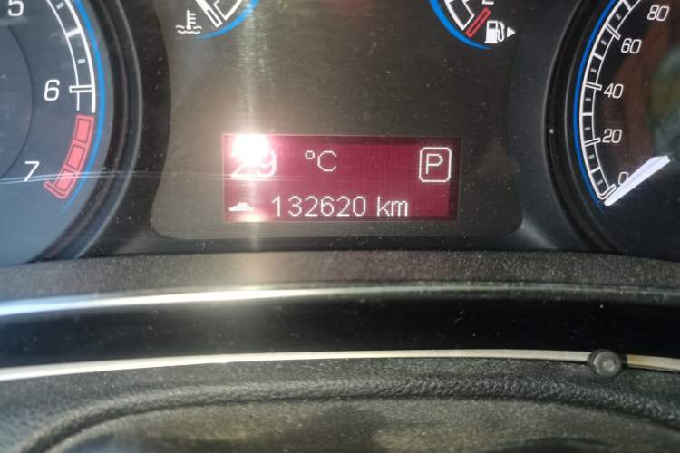 Used Fiat Ottimo 2014 1.4T Automatic Fashion Edition Odometer Close Up